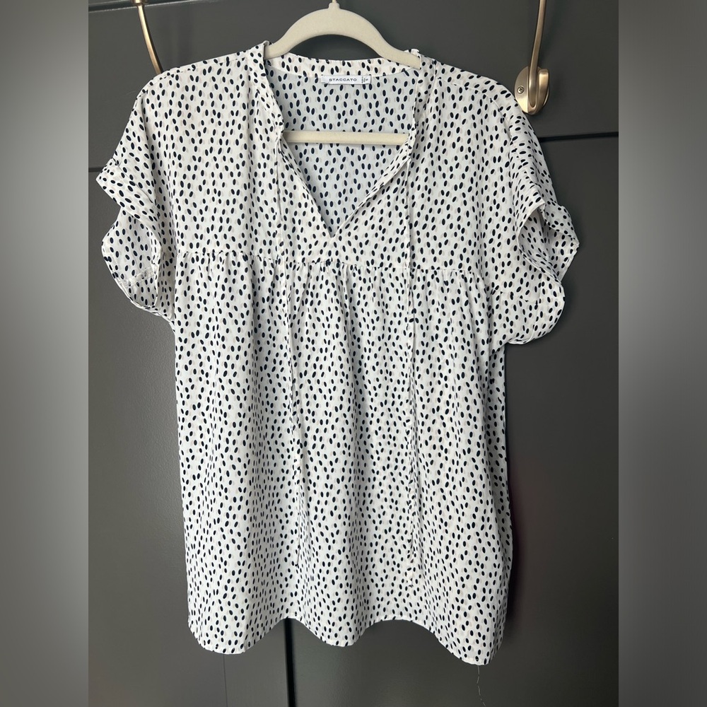 Staccato Short Sleeve Blouse